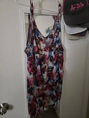 torrid Floral Print Spaghetti Strap Camisole - Pink, Blue, Black